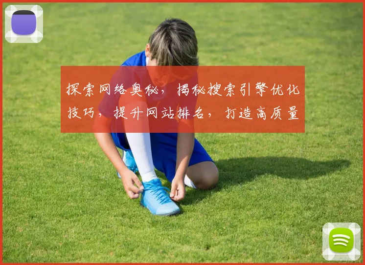 探索网络奥秘，揭秘搜索引擎优化技巧，提升网站排名，打造高质量内容。